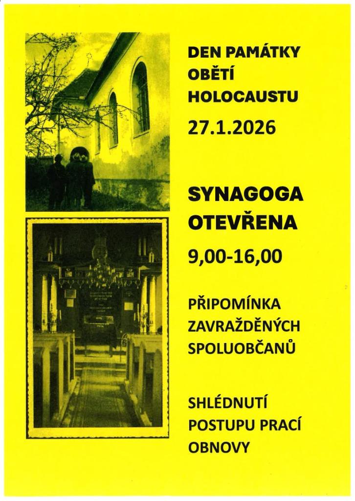 Synagoga pozvánka